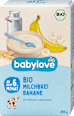 Bio mlečna kašica z banano, po dopolnjenem 6. mesecu starosti babylove