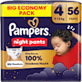 Baby Pants night Gr. 4 (9-15 kg) Big Economy Pack Pampers night pants