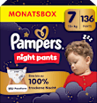Baby Pants night Gr. 7 (15+ kg) Monatsbox Pampers night pants
