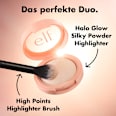 Highlighter Halo Glow Silky Powder Blush Money e.l.f. Cosmetics