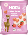 Kindersnack Erdbeer Herzen ab 3 Jahren MOGLi