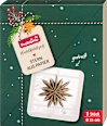 Stern aus Papier, gestreift (35 cm) Profissimo