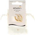 náušnice zlaté, 1 pár ebelin