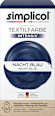 Textilfarbe intensiv Nacht- Blau Simplicol
