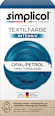 Textilfarbe intensiv Opal- Petrol Simplicol