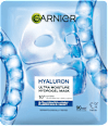 hydrogelová maska s 10 % glycerinu a kyselinou hyaluronovou GARNIER