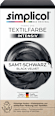Textilfarbe Samt Schwarz Simplicol