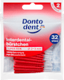 Interdentalbürsten rot 0,4 mm ISO 2 Dontodent