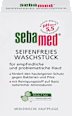 Seifenfreies Waschstück sebamed