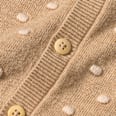 Strickoverall mit Mitwachsfunktion & Noppen-Muster, beige, Gr. 62 ALANA
