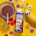 Trinkfertiger Schokodrink Banane & Hafer, für Schulkinder Freche Freunde