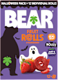 rolované ovocné plátky s příchutí jahoda Halloween edice Bear