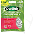 Zahnseidesticks Pflanzenbasiert Complete Clean Extra Stark DenTek