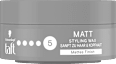 Haargel MATT WAX Halt 5 Schwarzkopf taft