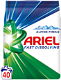 Prací prášok Fast Dissolving Alpine Fresh Ariel