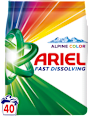 Prací prášok Fast Dissolving Alpine Color Ariel
