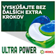 Pracie gélové kapsuly Ultra Power Pods Universal, XXL Ariel