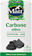 Carbone attivo gonfiori e gas Matt
