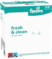 Nedves törlőkendő, Fresh Clean 15x80db Pampers