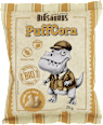 Bio Kukuričný snack s príchuťou syra na štýl cheddar PuffCorn - slaný BioSaurus