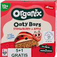 Organske ovsene mekane štanglice - jagoda i jabuka, od 12. meseci, 6x23g Organix