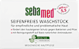 Seifenfreies Waschstück sebamed