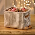 Cordkorb beige (17x23x16 cm) Dekorieren & Einrichten
