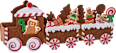 Filzzug Lebkuchen Dekorieren & Einrichten