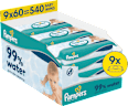Feuchttücher 99 % Wasser (9x60 St) Pampers baby-dry