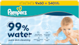 Feuchttücher 99 % Wasser (9x60 St) Pampers baby-dry