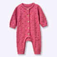 Strickoverall mit Noppen-Struktur, beere, Gr. 56 ALANA