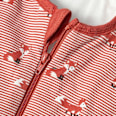 Schlafsack 2 TOG mit Fuchs-Muster, braun, 100 cm
 ALANA