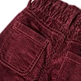 Cordhose mit Paperbag-Bund, rot, Gr. 134 ALANA