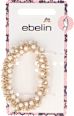 Haargummi gold mit Perlen ebelin