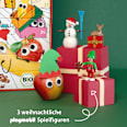 Adventkalender Wichtelhaus mit Bio-Kindersnacks + Playmobil Freche Freunde