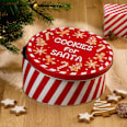 Metallkeksdose "Cookies for Santa" (19,5 cm) Dekorieren & Einrichten