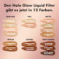 Foundation Halo Glow Liquid Filter 2 Fair/Light e.l.f. Cosmetics