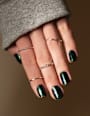 Nálepky na nechty UV Gel Wraps Black Azure MISS SOPHIE