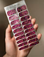 Nálepky na nechty UV Gel Wraps Black Fire MISS SOPHIE