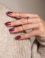 Nálepky na nechty UV Gel Wraps Plum Wine MISS SOPHIE
