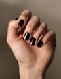 Nálepky na nechty UV Gel Wraps Black Fire MISS SOPHIE