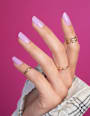 Nálepky na nechty UV Gel Wraps Lovely Lavender MISS SOPHIE