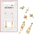 Ohrstecker & Creolen, Gold-Optik ebelin