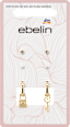 Ohrstecker & Creolen, Gold-Optik ebelin