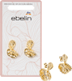Ohrstecker abstrakt, Gold-Optik ebelin