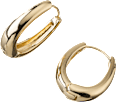 Creolen, Gold-Optik ebelin