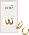 Creolen, Gold-Optik ebelin