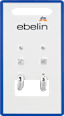 Ohrstecker Silber-Optik ebelin
