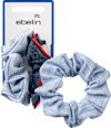 Scrunchies Denim & Streifen, blau ebelin