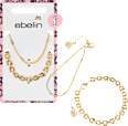 Armbänder, Gold-Optik ebelin